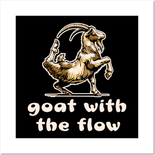 Goat Yoga Meditation Posters and Art